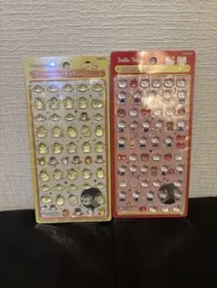 ◎確実正規品　ボンボンドロップシール　ミニ　赤キティ　プリン　２点セット