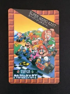 82 スーパーマリオカート カードダス 1993年 キラ - メルカリ