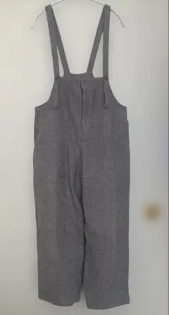 アーバンリサーチ　茶系サロペット ツィード