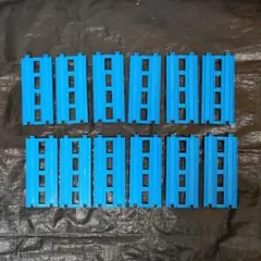 12本　複線直線レール　2台走行　レールセット　洗浄済