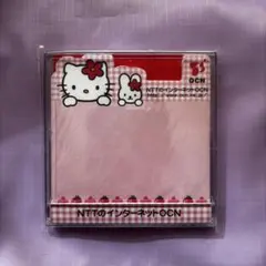 ハローキティ　キティちゃん　メモ帳