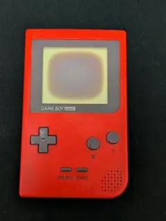 任天堂 ゲームボーイポケット レッド 本体【ジャンク】