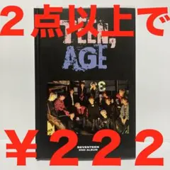 【最安値】SEVENTEEN teen, age