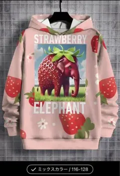 イタリアンブレインロット　レアキャラストロベリーエレファントパーカー
