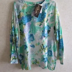 S.mimi コットン花柄Tシャツ サイズFREE
