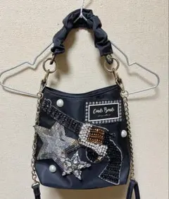 Cindi Bendi シンディベンディ ビジューバッグ ♡クマプードル2way Cindi Bendi シンディベンディ ビジューバッグ ♡クマプードル