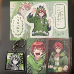 カラフルピーチ　じゃぱぱ　展示会　マグネット　キーホルダー　カード