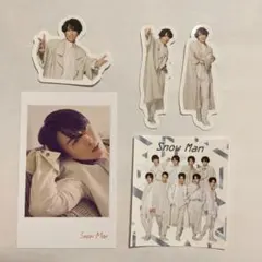 宮舘涼太 ステッカー チェキ風カード