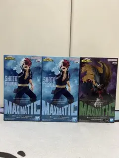 僕のヒーローアカデミア MAXIMATIC 轟焦凍 緑谷出久3体セットまとめ売り
