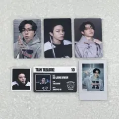 TREASURE シーグリ 2025 ジョンファン トレカ F