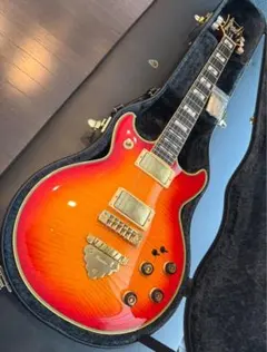 hide ギター チェリーサンバースト Burny MG-165S - メルカリ
