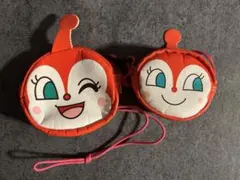 【あんぱんまん】ドキンちゃんポーチ、バックセット