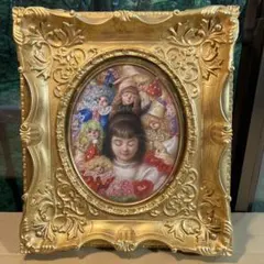 浜田裕子　油彩画 人物と猫の作品 浜田裕子 油彩画 人物と猫の作品 - メルカリ