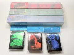 ポケモンカード プレイマット デッキシールド リザードン カメックス フシギバナ