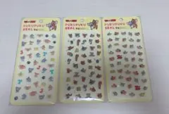 トムとジェリー ぷくぷくシール 3枚セット