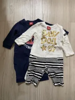 YU 様 専用 70cm BABYDOLL 長袖 カバーオール