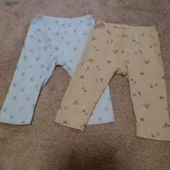 ユニクロ　レギンス　7分丈　110cm