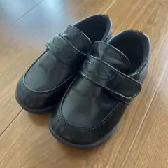 フォーマルシューズ ローファー　黒 15.5cm Fortune smile