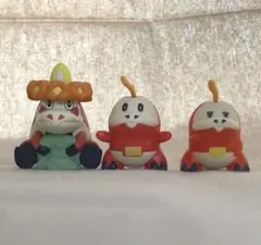 ホゲータ アチゲータ フィギュア モンコレ ガチャガチャ こまった