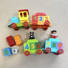 LEGO デュプロ　かず遊びトレイン　傷パーツあり