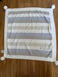 ジェラピケ　ボーダーブランケット