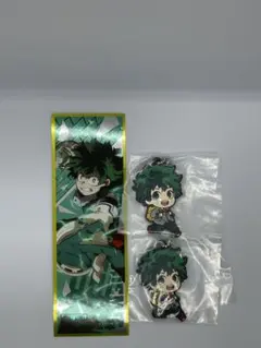 ヒロアカ 緑谷出久 でふぉラバ！制服キーホルダー