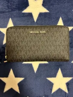 MICHAEL KORS ブラック 長財布