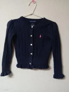 Ralph Lauren ネイビー カーディガン 2T
