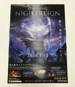 【送料無料】エルデンリング ナイトレイン B2ポスター