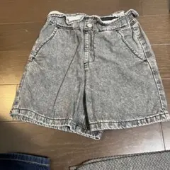 GU キッズ デニム ショートパンツ 130センチ