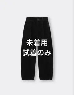 GU コーデュロイバレルレッグパンツ（丈標準71.0〜75.0cm）