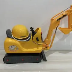 元箱あり　乗用マイクロショベル コマツ PC01 おもちゃ ショベルカー ユンボ