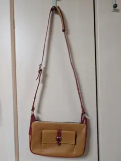 HUNTING WORLD　レザーショルダーバッグのサムネイル