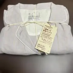 無印良品　二重ガーゼ長袖パジャマ