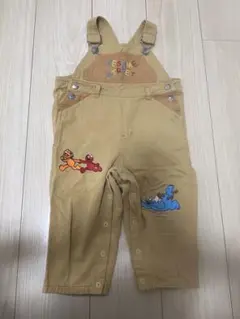 セサミストリート オーバーオール ベージュのサムネイル