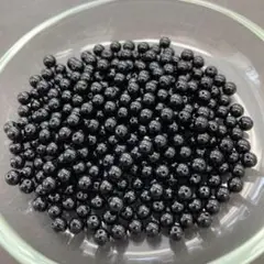 丸玉　穴あき　オニキス　4mm　約35g　009