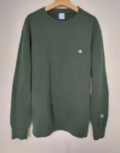 【チャンピオン】ダークグリーンスエットXL