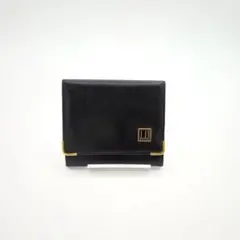 【美品】dunhill ダンヒル コインケース 小銭入れ レザー ブラック