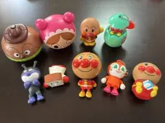 ガチャガチャ　アンパンマン　キーチェーンホルダー　フィギュア