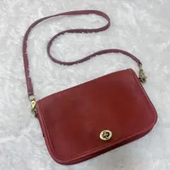OLD COACH red Shoulder bag vintage y2k