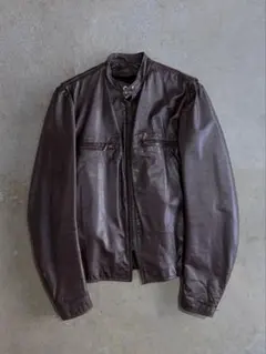 80's BROOKS ライダースジャケット サイズ42 ライナー付