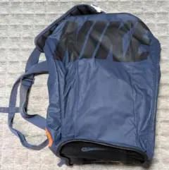 NIKE ダッフルバッグ スポーツバッグ ネイビー/ブラック/オレンジ