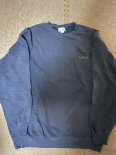 L.L.Bean ロゴ刺繍 スウェット ネイビー