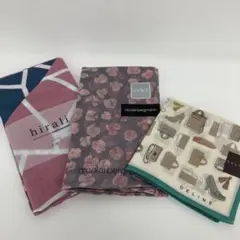ハンカチ 3点セット UV加工
