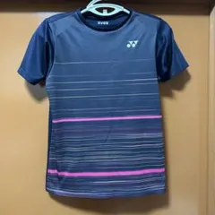 【大特価】YONEX バドミントン ウェア 半袖シャツ ネイビーのサムネイル