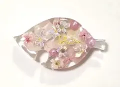再販不可。大きめ♡マトリカリア♡うさぎレジンヘアゴムブローチ