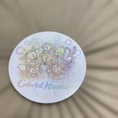 ダッフィーお菓子とめとダッフィーフレンズ 20周年 コースター