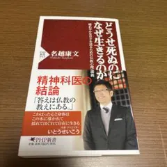 どうせ死ぬのになぜ生きるのか : 晴れやかな日々を送るための仏教心理学講義