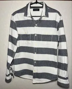 ANTIQULOTHES ストライプシャツ Sサイズ