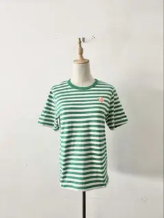 【美品】marimekko Kioski ボーダーTシャツ サイズXSのサムネイル